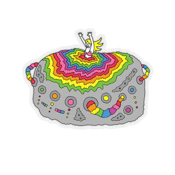 Spend Time In It (Kiss-Cut Sticker)
