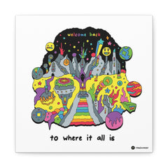 WELCOME BACK (Canvas Gallery Wrap)