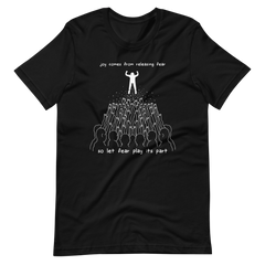 Joy Comes From Releasing Fear (Soft Lightweight T-Shirt)