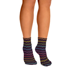Neon Vibration Ankle Socks