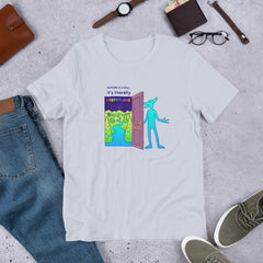 OUTSIDE IS CRAZY (Soft Lightweight T-shirt)