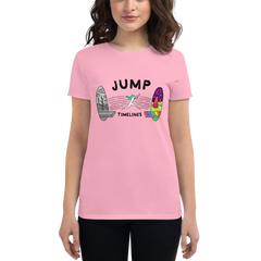 JUMP TIMELINES (Women's Fashion Fit Tee)