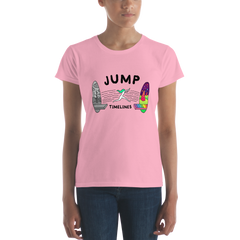 JUMP TIMELINES (Women's Fashion Fit Tee)