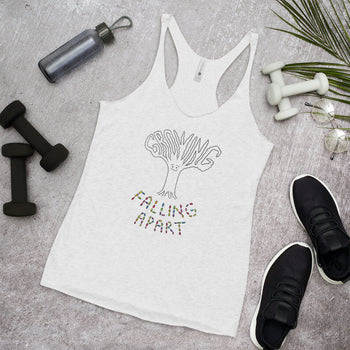 GROWING (Women's Racerback Tank)