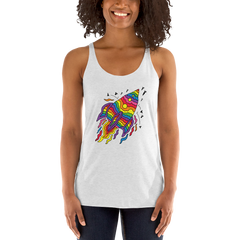 ROCKETSHIP (Women's Racerback Tank)