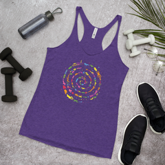 CAVE PAINTINGS (Women's Racerback Tank)