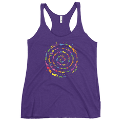 CAVE PAINTINGS (Women's Racerback Tank)