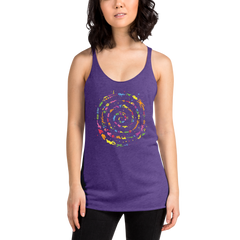 CAVE PAINTINGS (Women's Racerback Tank)